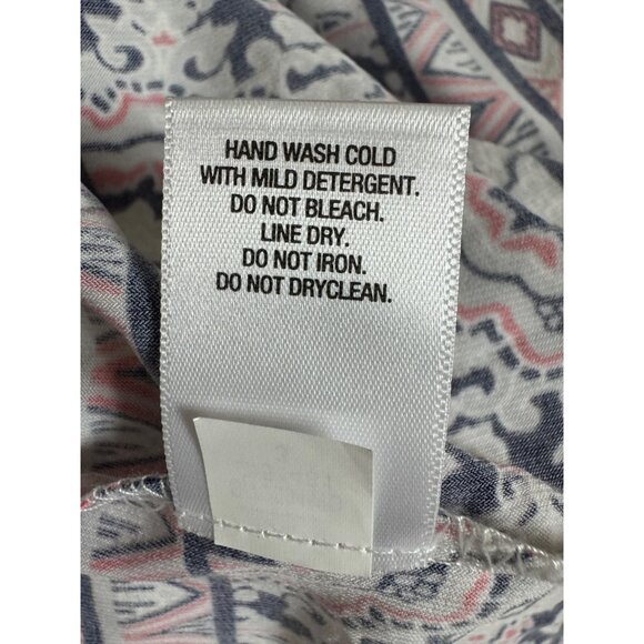 Paisley Mixed Print Shift Dress Size 16W 1X Office Career All-Season Plus Size - Picture 8 of 8